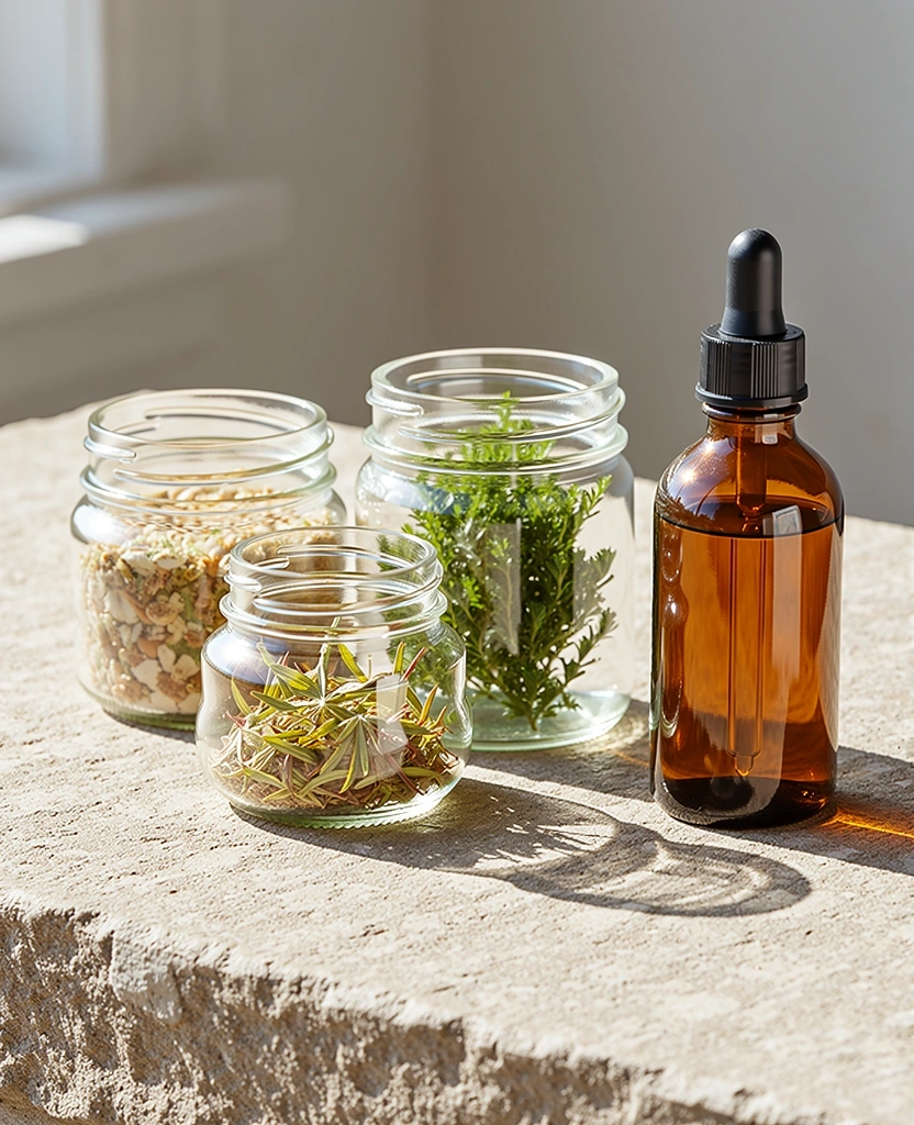 Natural supplement containers